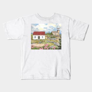 Star Island Isle of Shoals View Kids T-Shirt